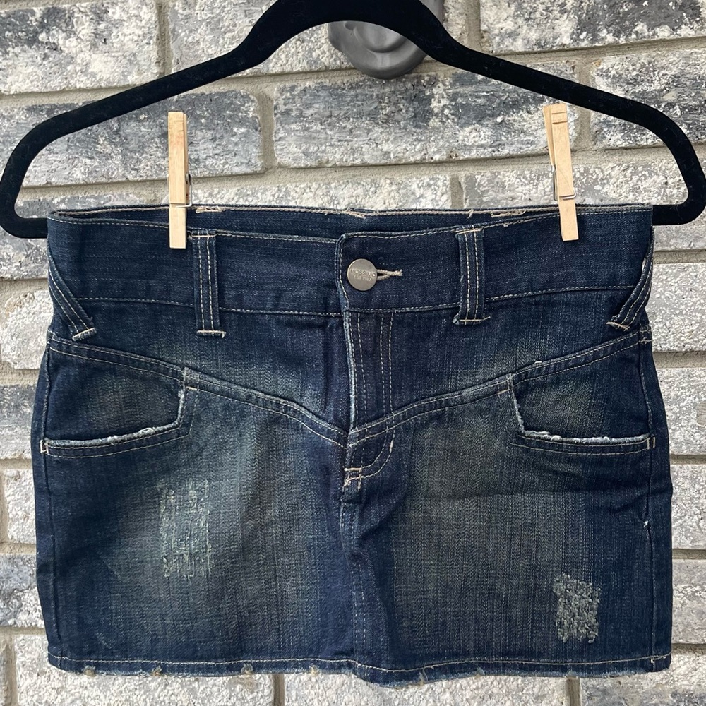 Mossimo Denim Miniskirt - size 5